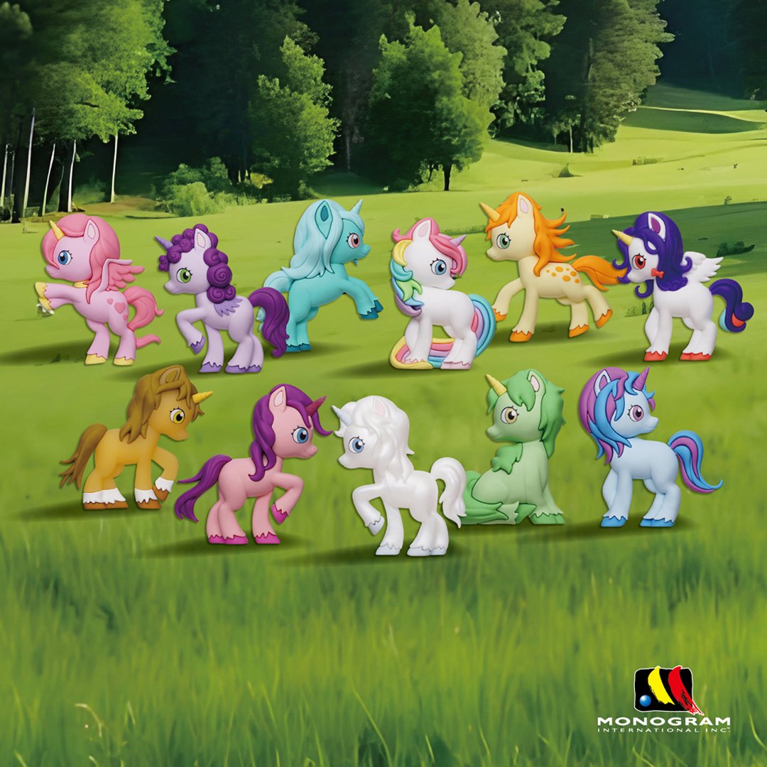 Unicorns 3D Foam Bag Clip Series 1 Blind Bag