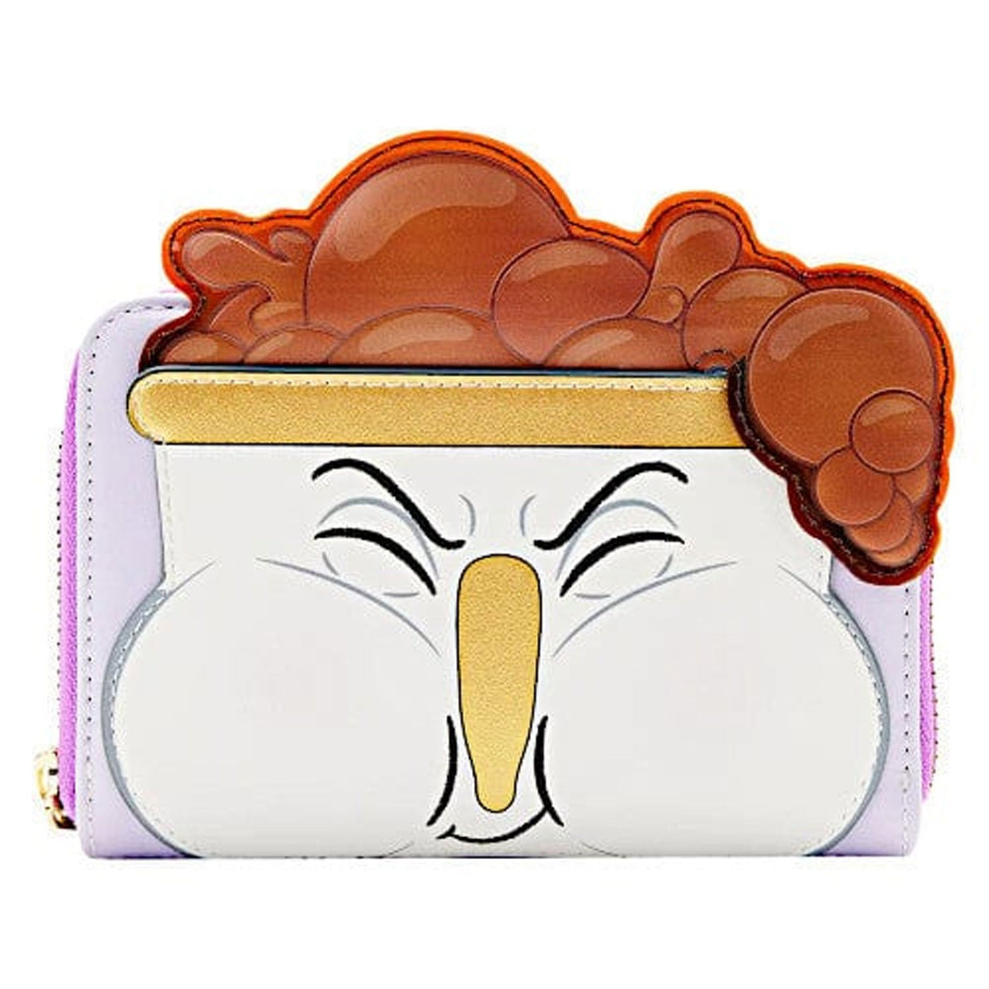 Loungefly Disney Beauty And The Beast Chip Bubbling Cosplay Wallet