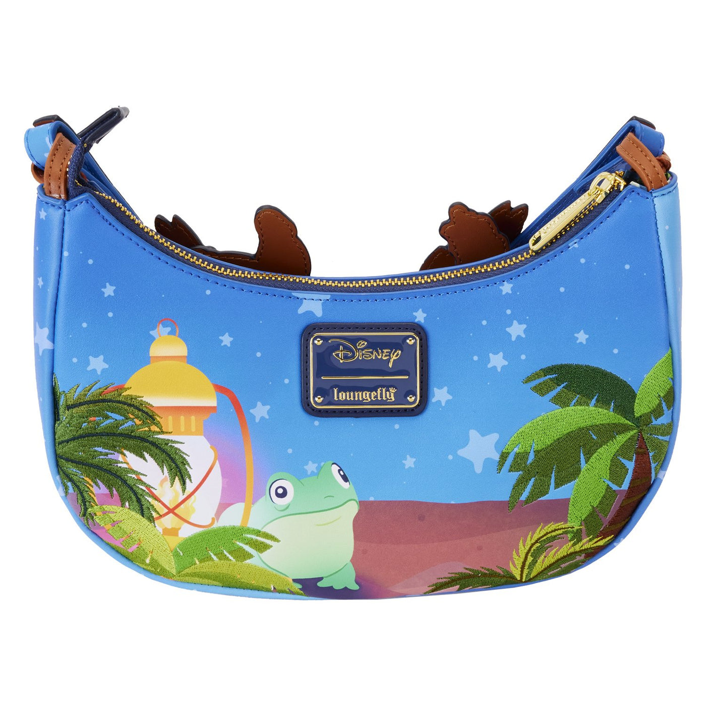 WDTB3020 - Loungefly Disney Lilo & Stitch Camping Cuties Hammock Crossbody - Back