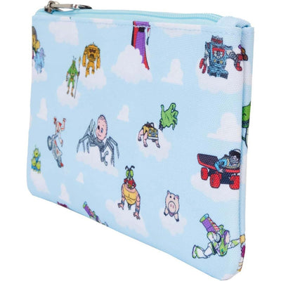 Loungefly Pixar Toy Story Movie Collab Allover Print Nylon Wristlet Wallet