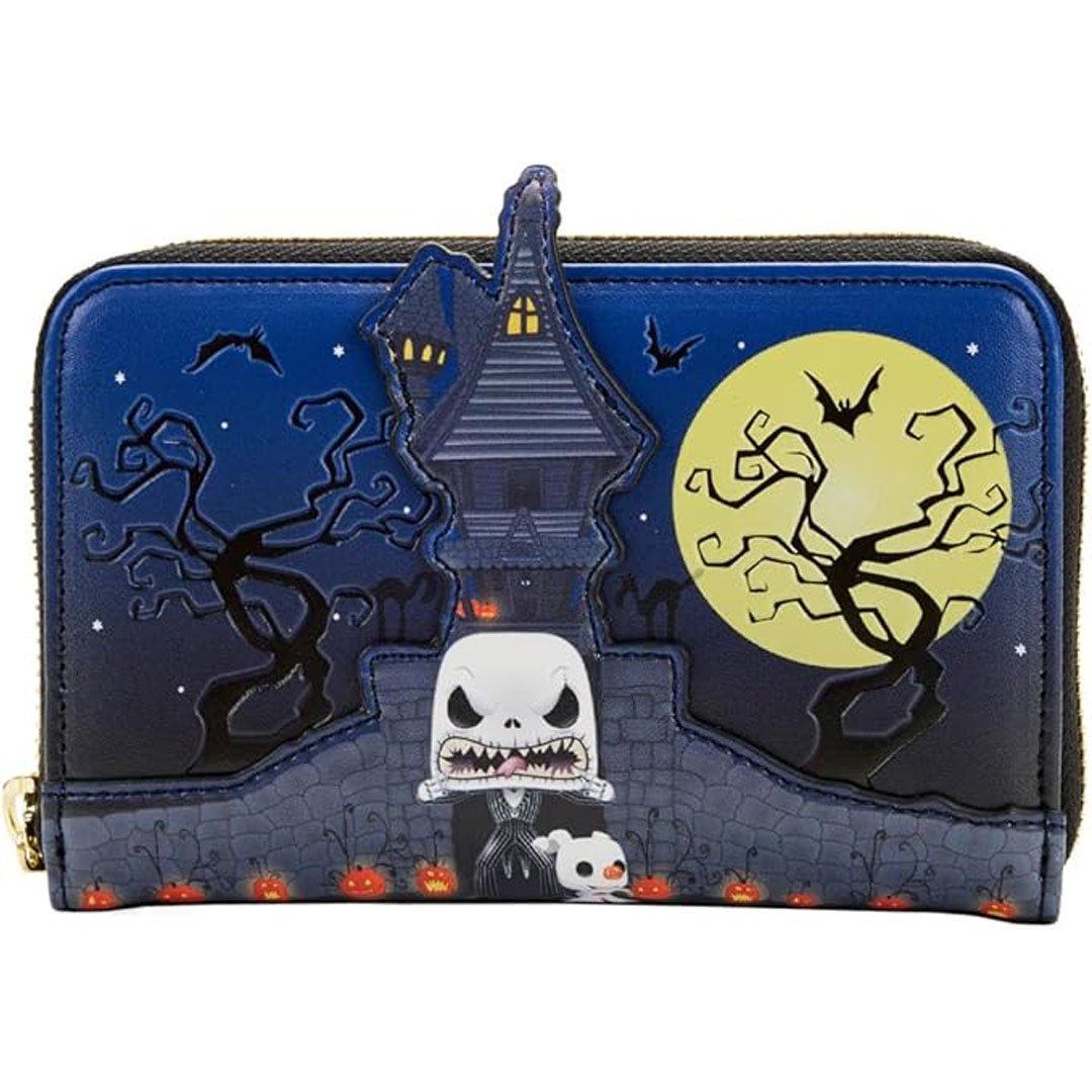 Funko Pop! by Loungefly Disney Nightmare Before Christmas Jack Skellington Zip-Around Wallet