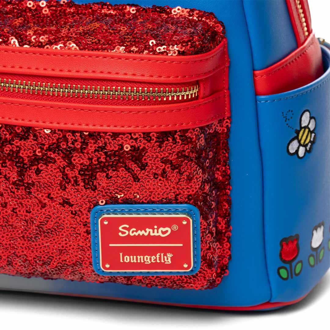 Loungefly Sanrio Hello Kitty Flight Adventure Sequin Mini Backpack - 707 Street Exclusive