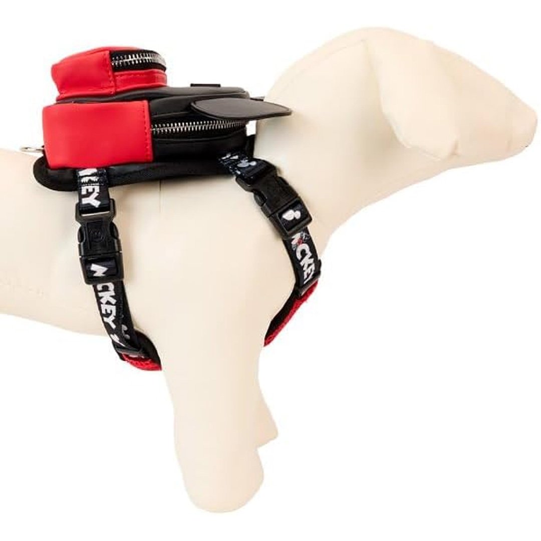 Loungefly Pets Disney Mickey Mouse Cosplay Mini Backpack Dog Harness