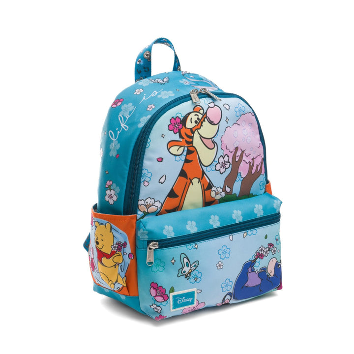 Wondapop Disney Winnie the Pooh Life is Sweet 13" Deluxe Nylon Daypack Featuring Tigger and Eeyore