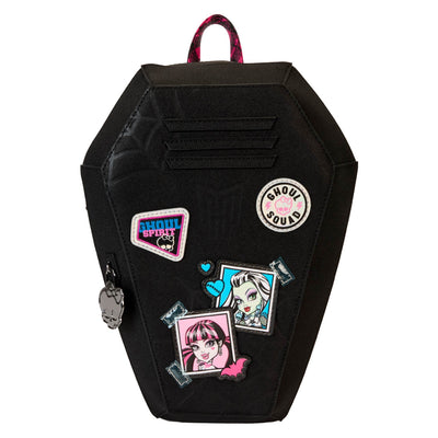 Loungefly Mattel Monster High Crypt Locker Room Mini Backpack  - Front