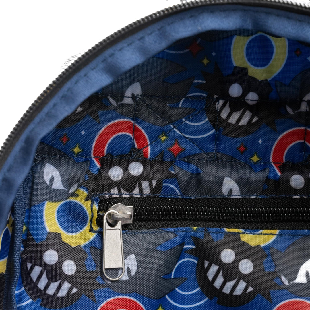 Wondapop Sega Sonic Shadow Team Dark 13" Deluxe Nylon Mini Backpack