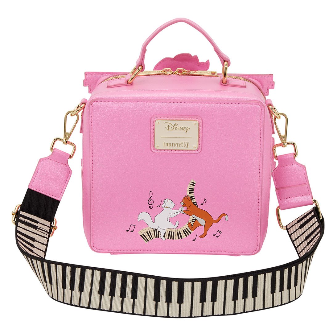 Loungefly Disney Aristocats Figural Piano Crossbody Bag