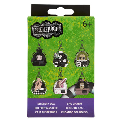 Loungefly Warner Bros Beetlejuice Mystery Mini Backpack Bag Charms