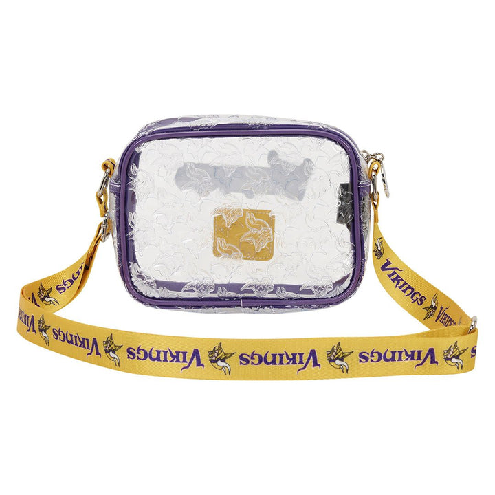 Loungefly NFL Minnesota Vikings Clear Crossbody Bag