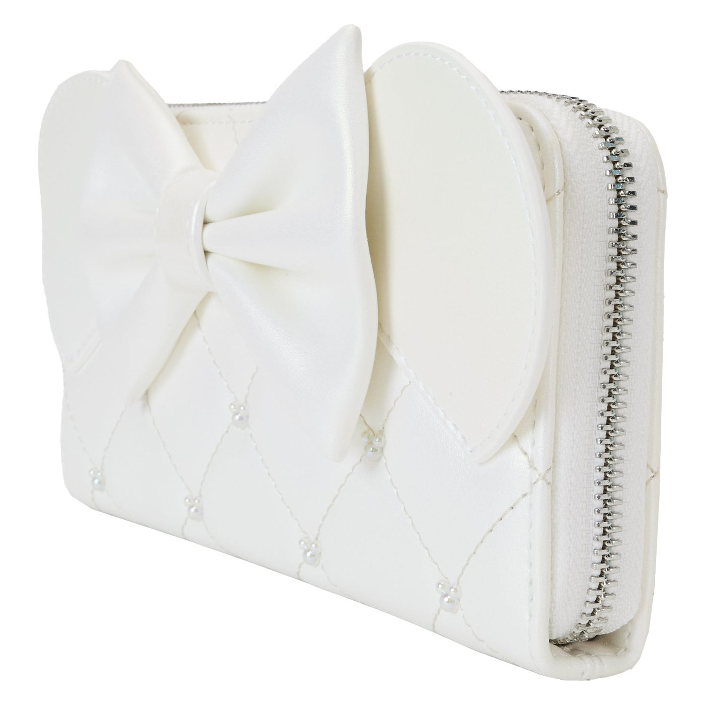 Loungefly Disney Iridescent Wedding Wristlet Wallet - Side View