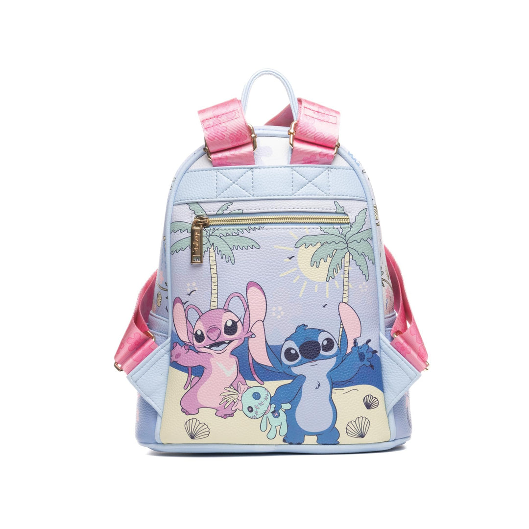 Wondapop Disney Lilo And Stitch Beach Daze Always 11" Vegan Leather Mini Backpack
