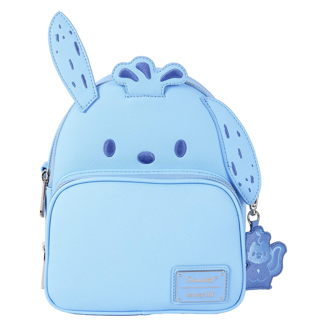 Loungefly Sanrio Pochacco Monochrome Cosplay Convertible Mini Backpack &amp; Crossbody Bag
