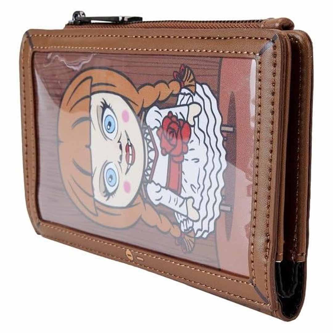 小物入れ annabelle Loungefly Warner Brothers Annabelle Cosplay Bifold Wallet | 707 Street