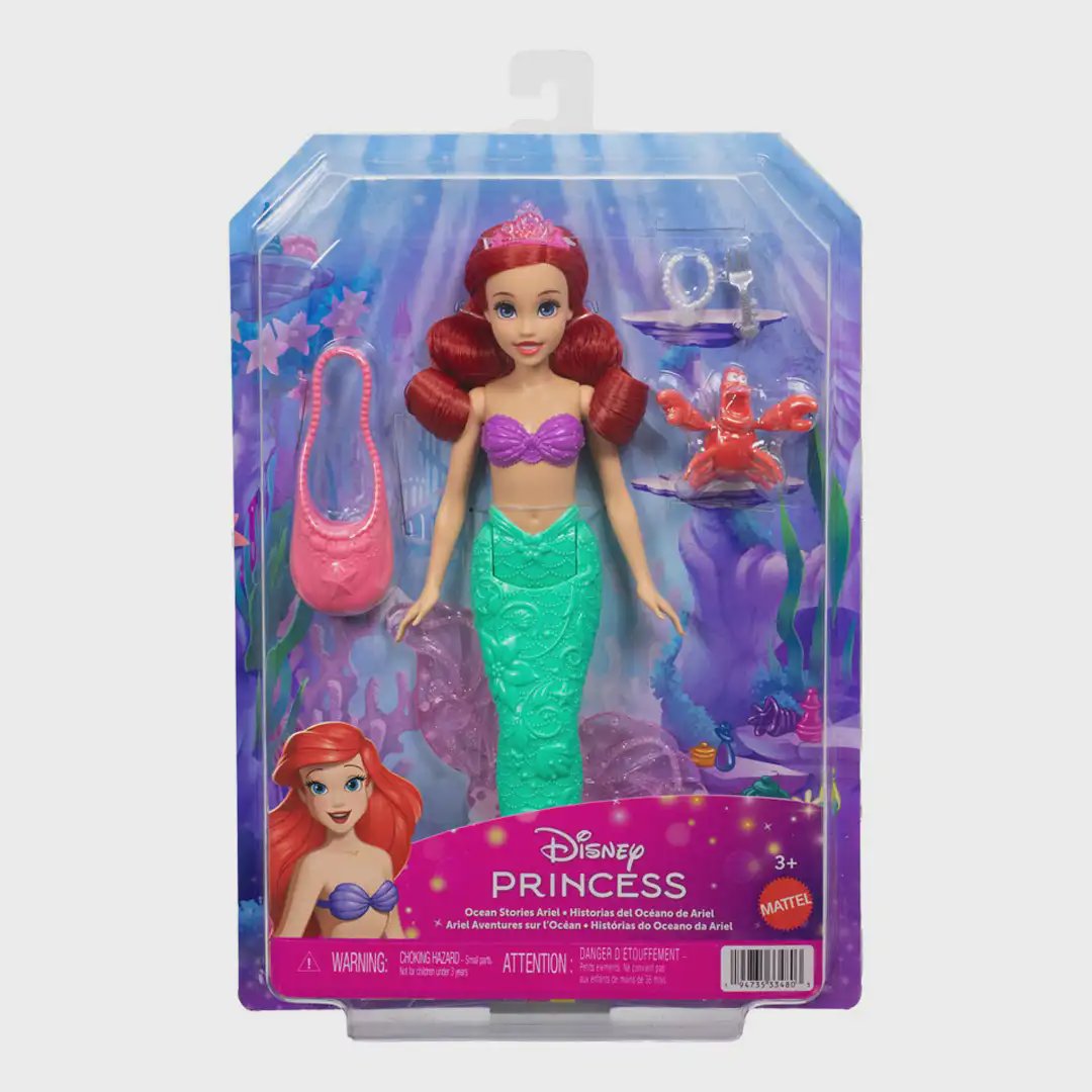 Mattel Disney Princess Ocean Stories Ariel Doll