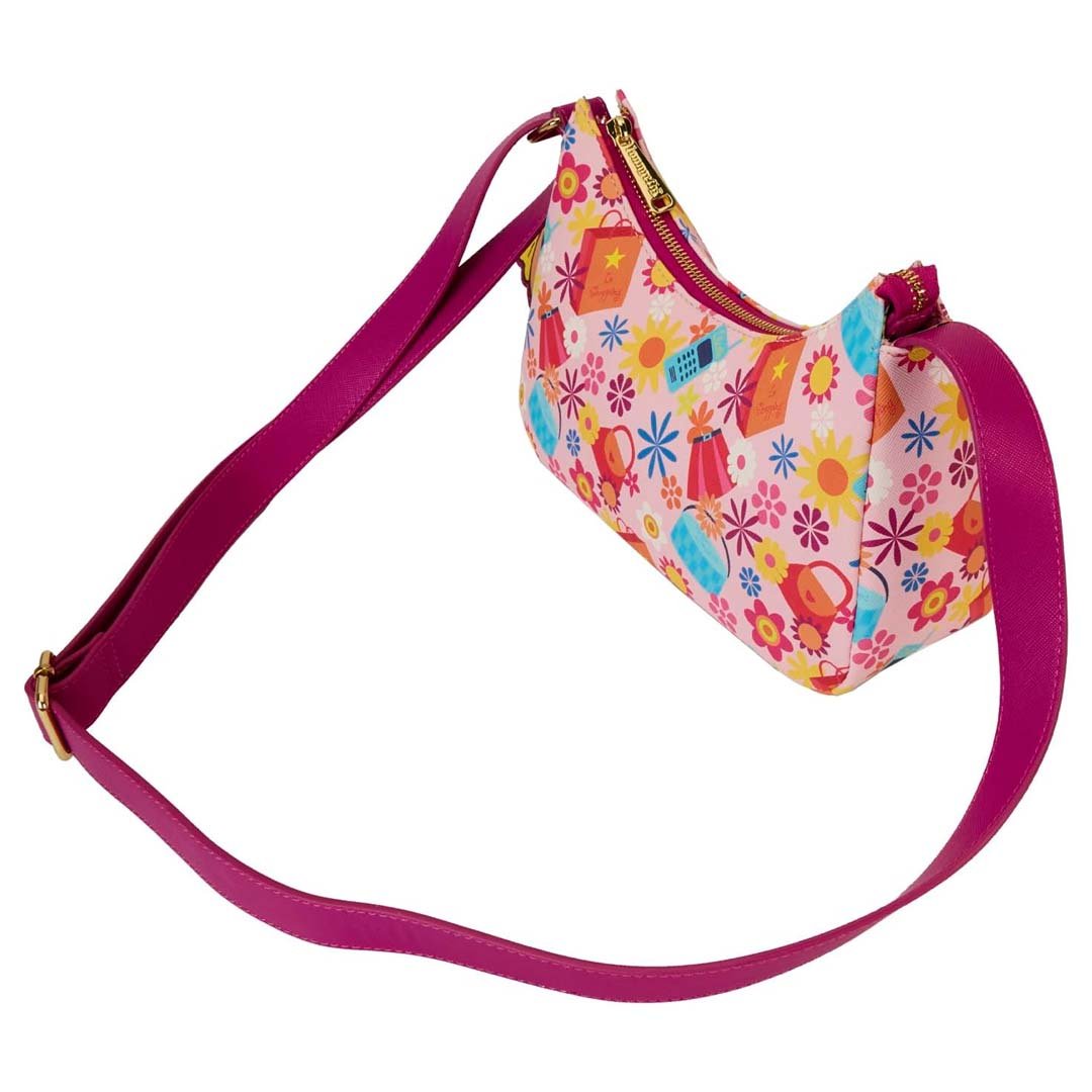 Loungefly Disney Lizzie McGuire Y2K All-Over Print Crossbody Bag