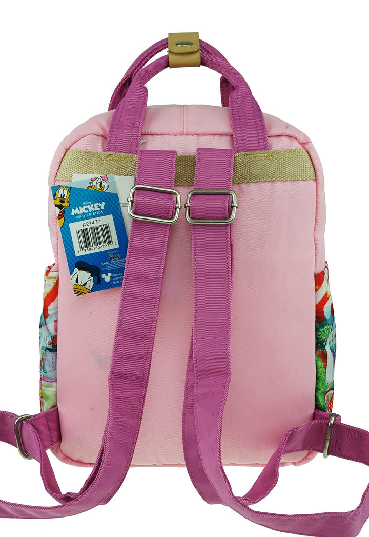 KBNL Disney Minnie Mouse 12" Nylon Mini Backpack - Back