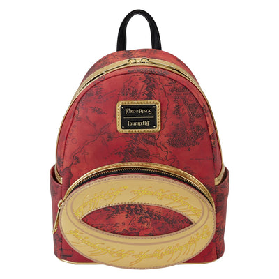 Loungefly Warner Brothers Lord of the Rings The One Ring Mini Backpack - Front