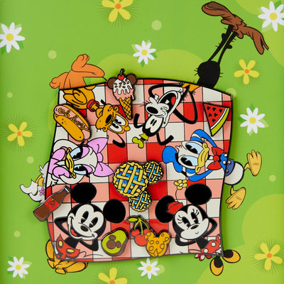 Loungefly Disney Mickey and Friends Picnic 3" Collector Box Pin - Front