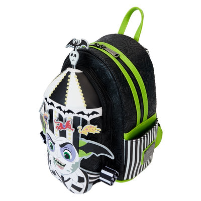 Loungefly Warner Brothers Beetlejuice Carousel Light-Up Cosplay Mini Backpack - Top Side
