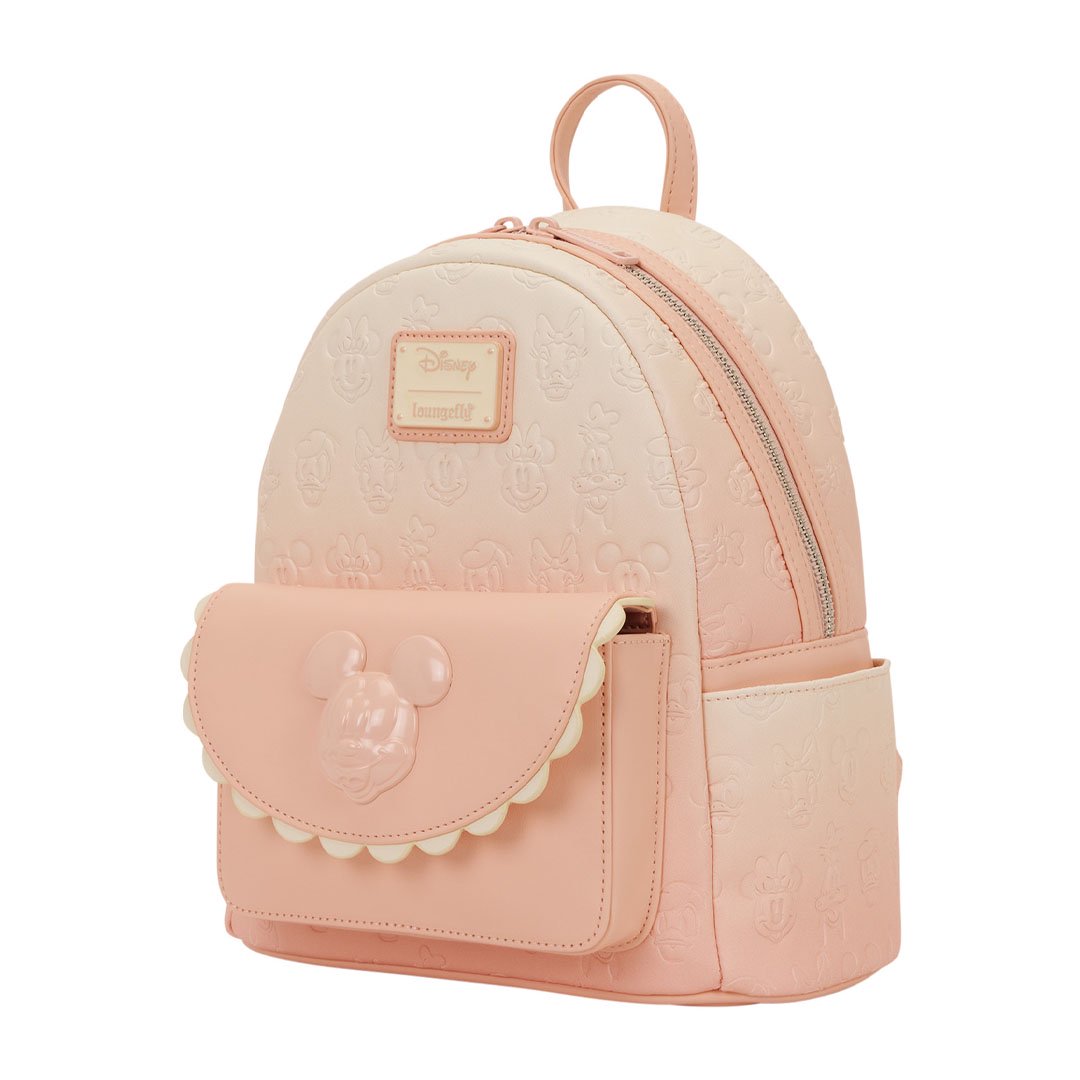 Loungefly Disney Mickey &amp; Friends All-Over Print Mini Backpack