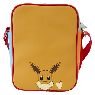Loungefly Pokemon Color Block Starters Crossbody Bag