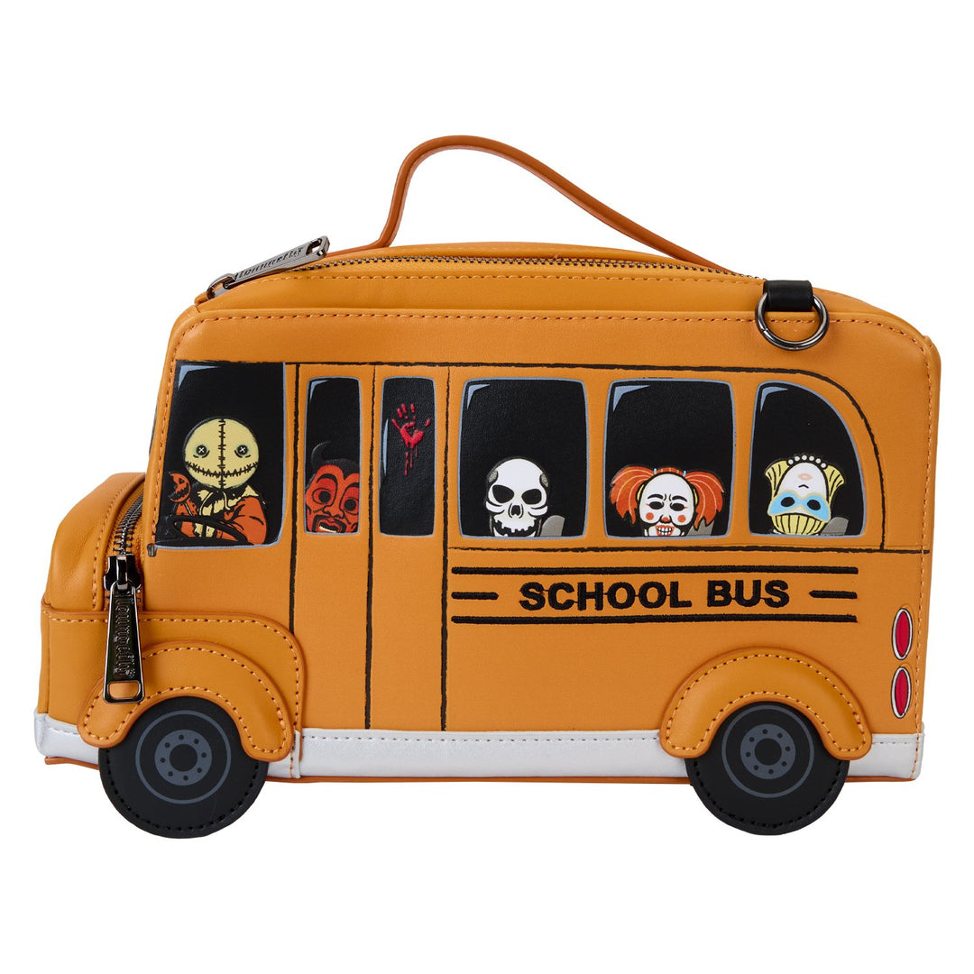 リラクゼーショングッズ Ribon Loungefly Legendary Pictures Trick 'R Treat School Bus Crossbody