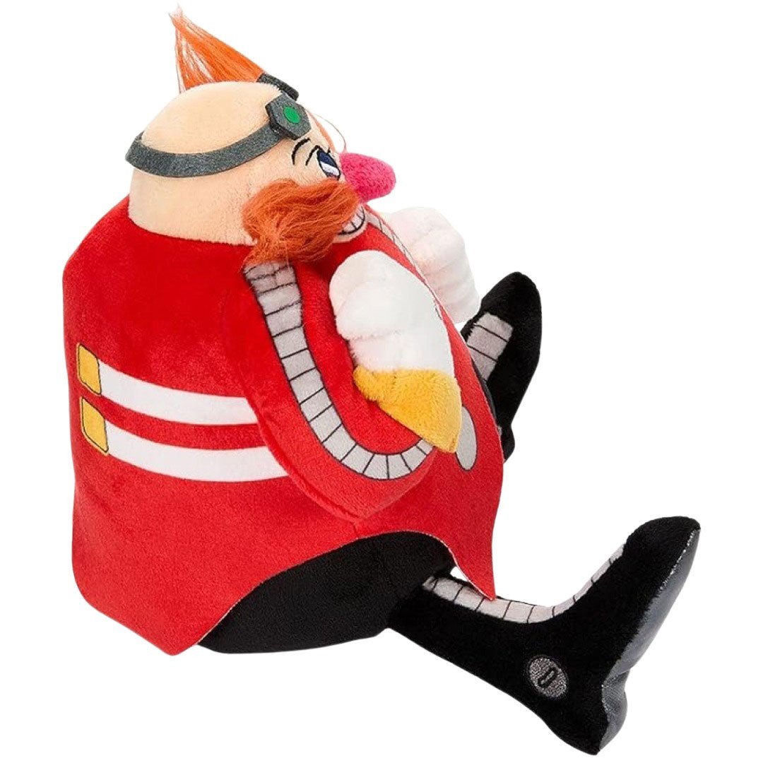 Kidrobot Sonic The Hedgehog 8" Dr. Eggman Phunny Plush -right profile