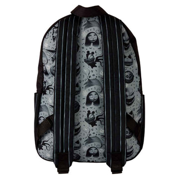 Loungefly Disney The Nightmare Before Christmas All-Over Print Nylon Full-Size Backpack