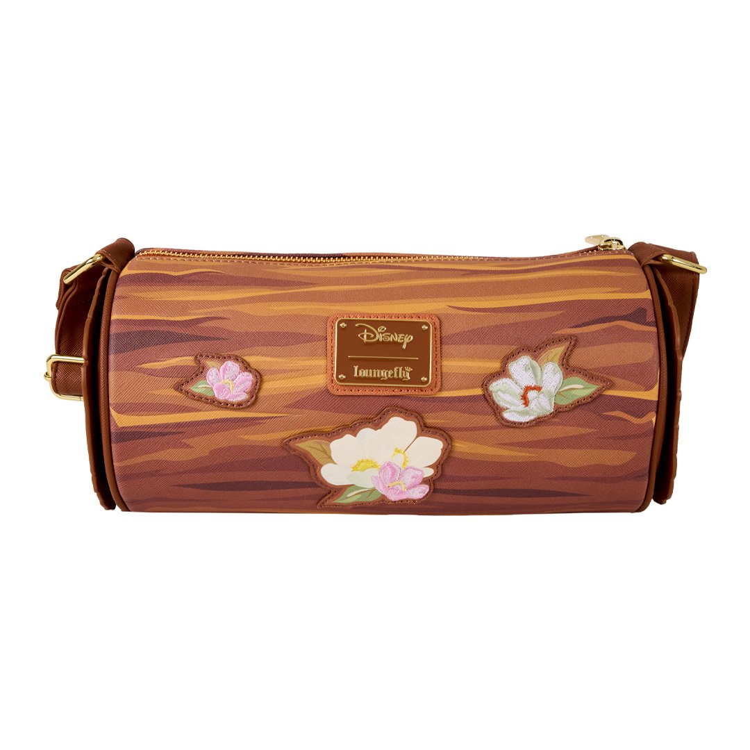Loungefly Disney The Fox and the Hound Forest Floral Log Figural Crossbody Bag