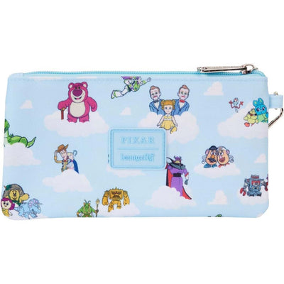 Loungefly Pixar Toy Story Movie Collab Allover Print Nylon Wristlet Wallet