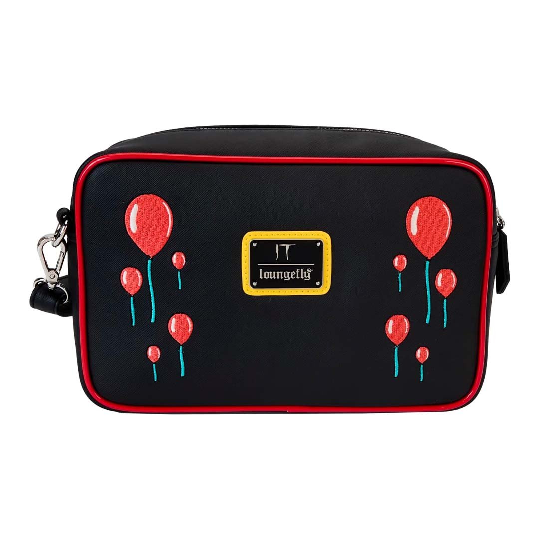 Loungefly Warner Brothers IT Pennywise Balloon Glow Crossbody Bag With Coin Bag