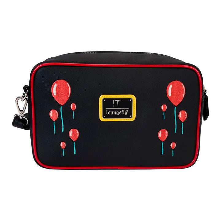 Loungefly Warner Brothers IT Pennywise Balloon Glow Crossbody Bag With Coin Bag