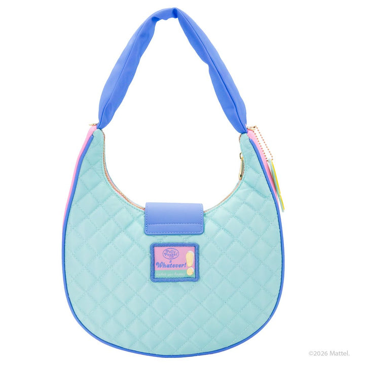 Whatever Makes You Happy Polly Pocket Quilted Compact Crescent Bag