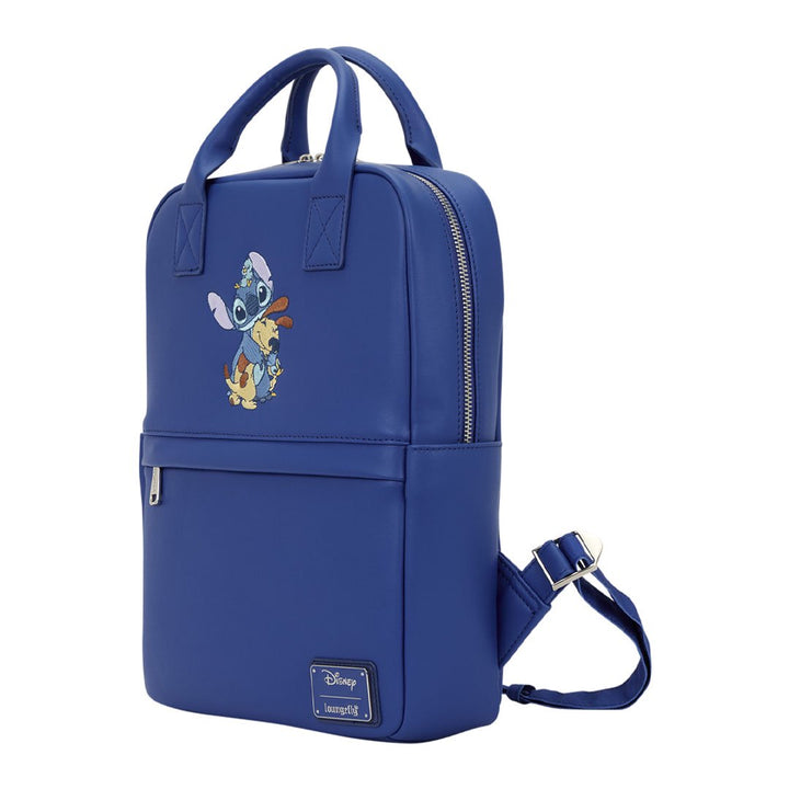 Loungefly Disney Lilo and Stitch Animal Friends Mid-Size Backpack