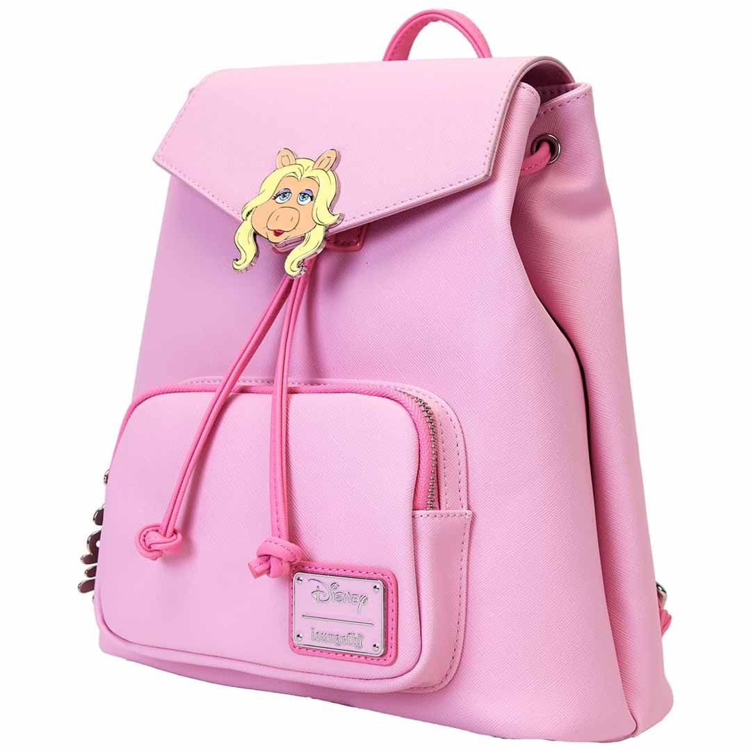 Loungefly Disney The Muppets Miss Piggy Drawstring Mini Backpack