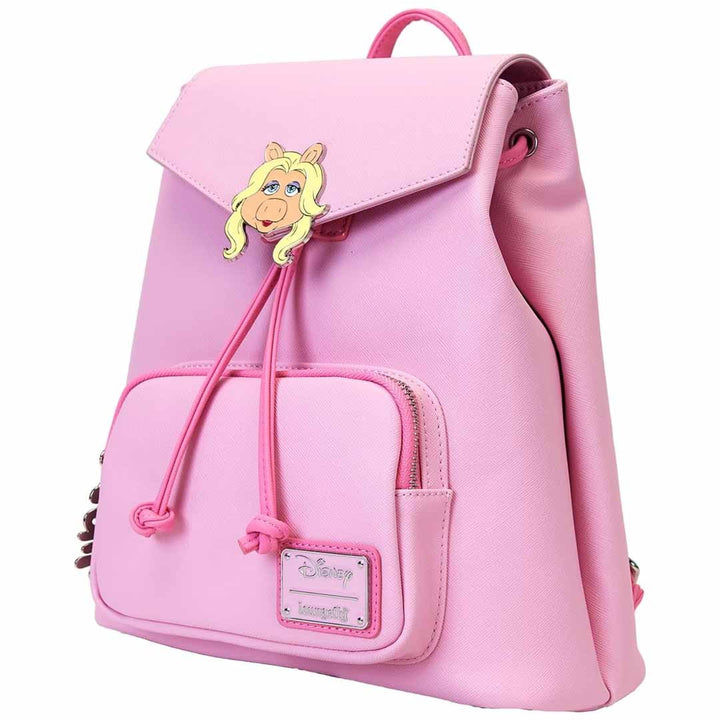Loungefly Disney The Muppets Miss Piggy Drawstring Mini Backpack