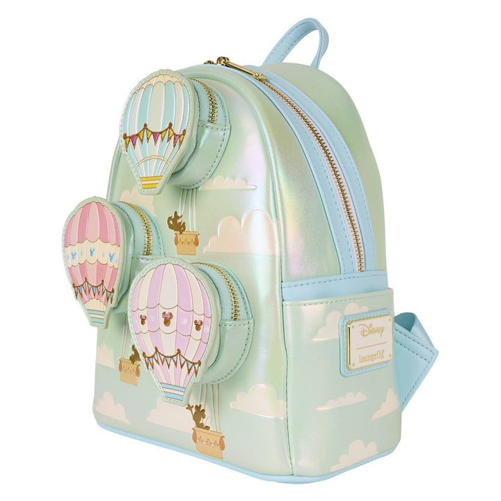 Loungefly Disney Mickey &amp; Friends Hot Air Balloon Mini Backpack