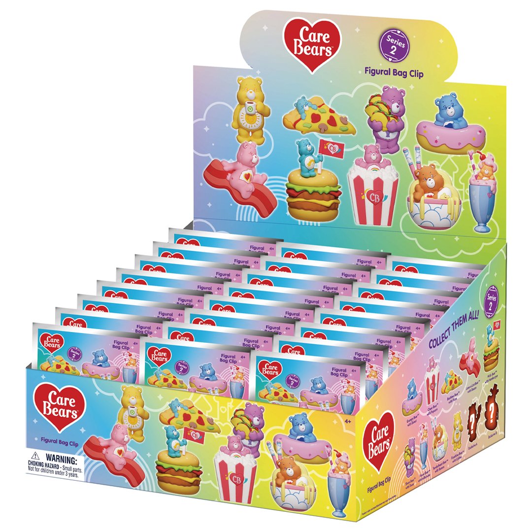 Care Bears 3D Foam Bag Clip Series 2 Blind Bag