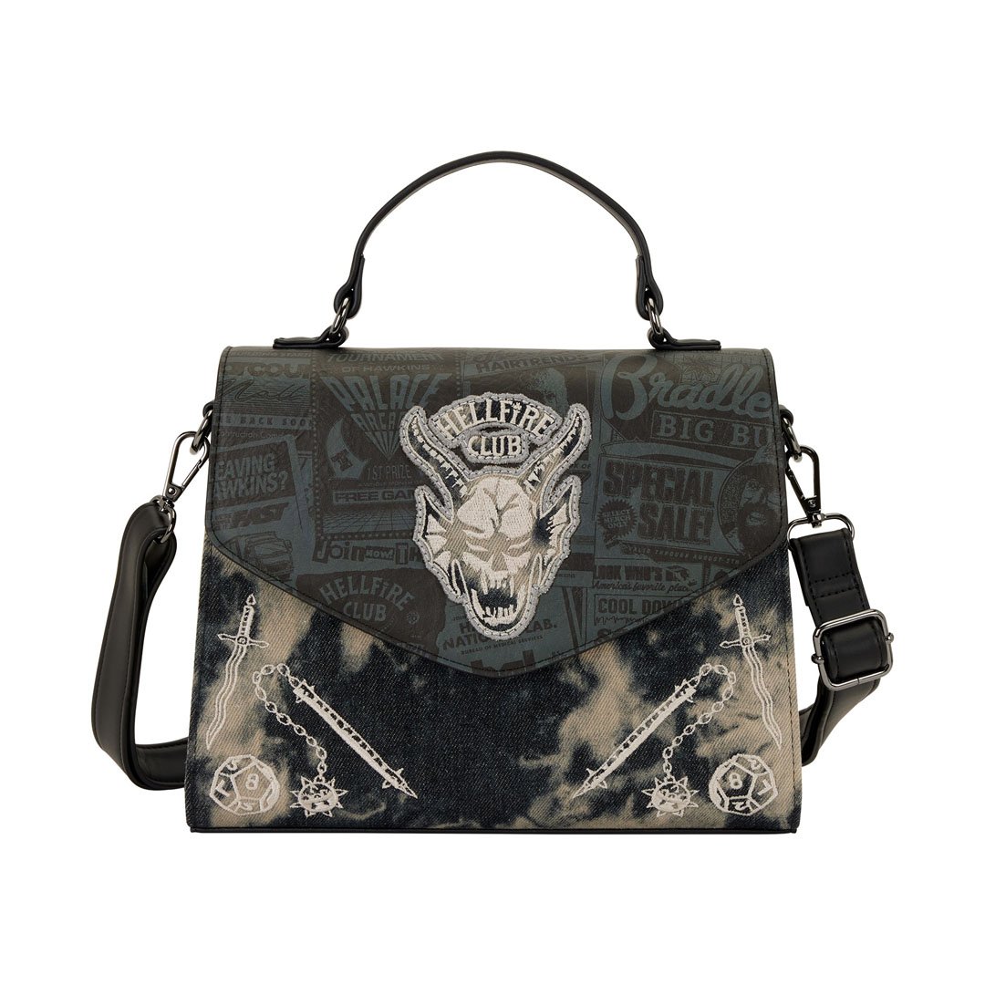 Loungefly Netflix Stranger Things 5 Hellfire Club Crossbody Bag
