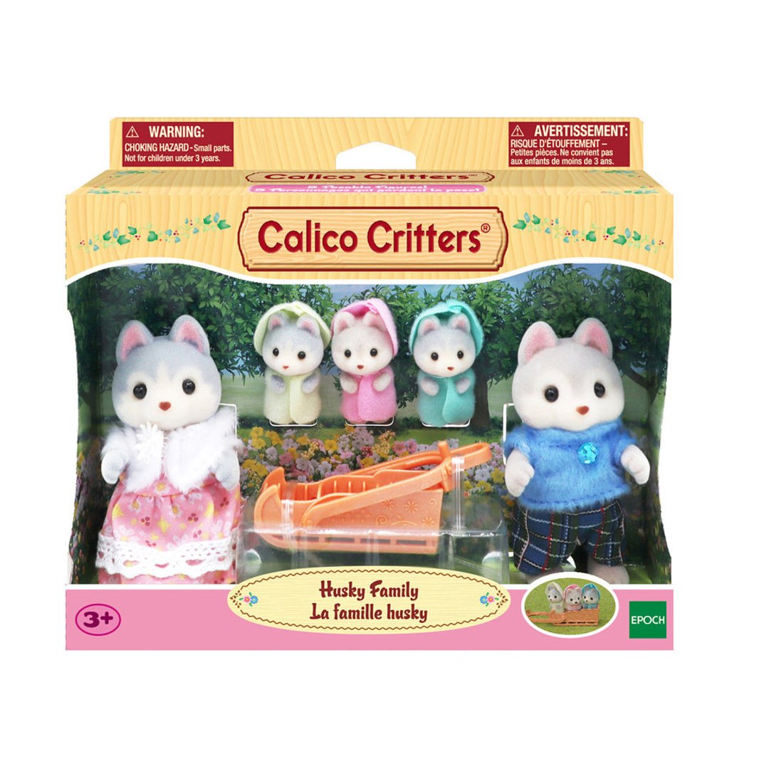 Calico Critters Husky Family
