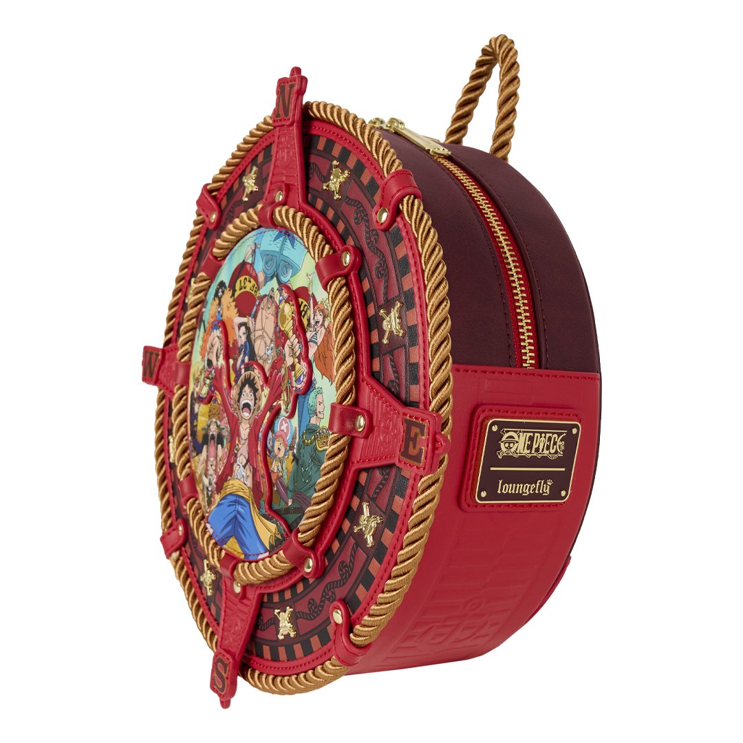 Loungefly Toei One Piece Compass Figural Mini Backpack