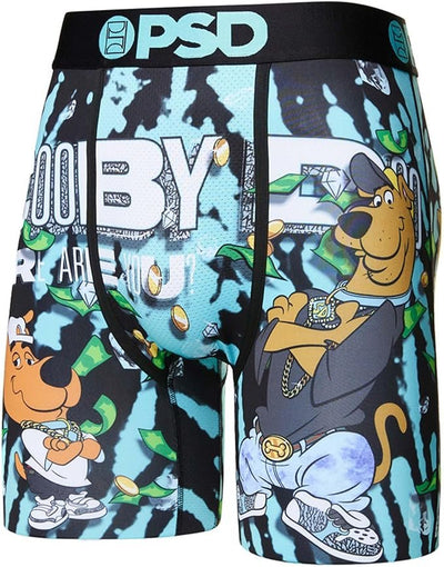 PSD Underwear Men's Scooby Doo Original Boxer Briefs 3-Pack - Scooby