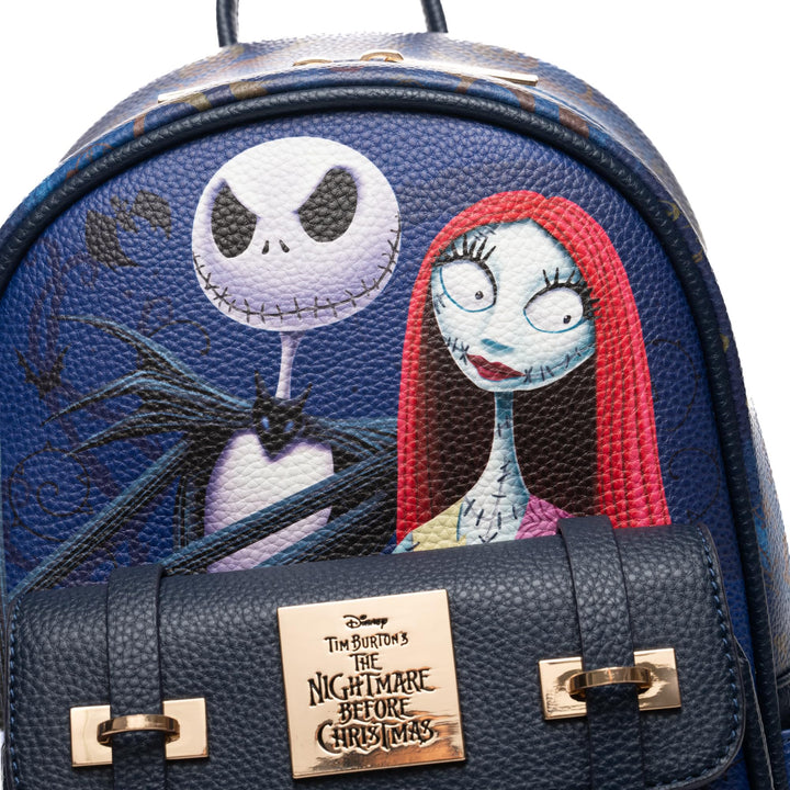 Wondapop Disney The Nightmare Before Christmas Nightmares Do Come True 11" Vegan Leather Mini Daypack