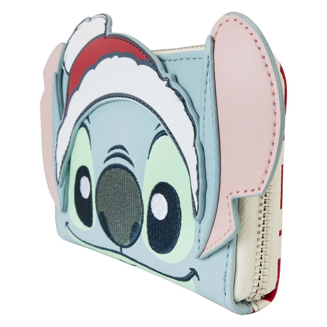 Loungefly Disney Stitch Holiday Cosplay Zip-Around Wallet