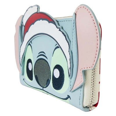 Loungefly Disney Stitch Holiday Cosplay Zip-Around Wallet