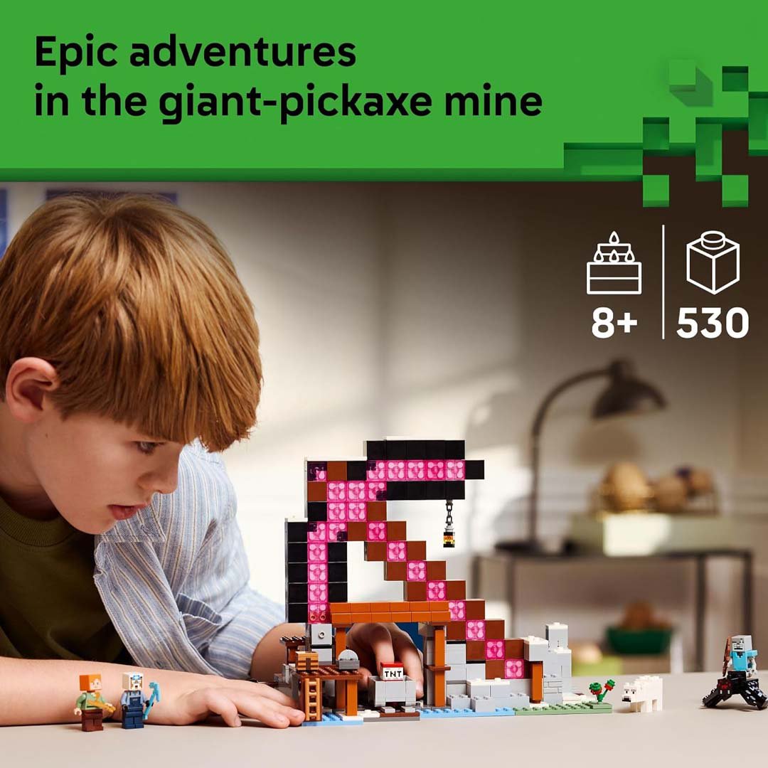 LEGO Minecraft The Pickaxe Mine (21277)
