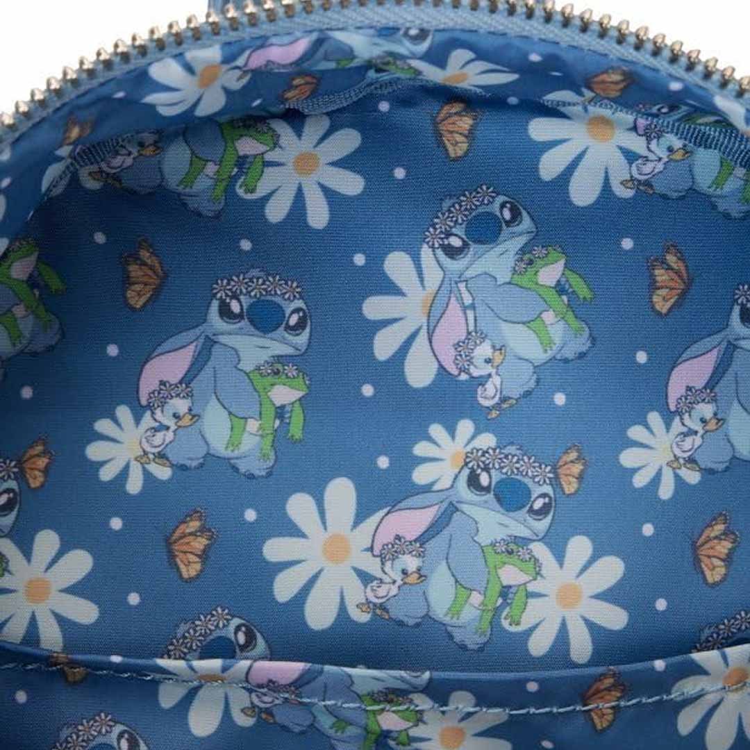 Loungefly Disney Lilo and Stitch Springtime Stitch Cosplay Mini Backpack