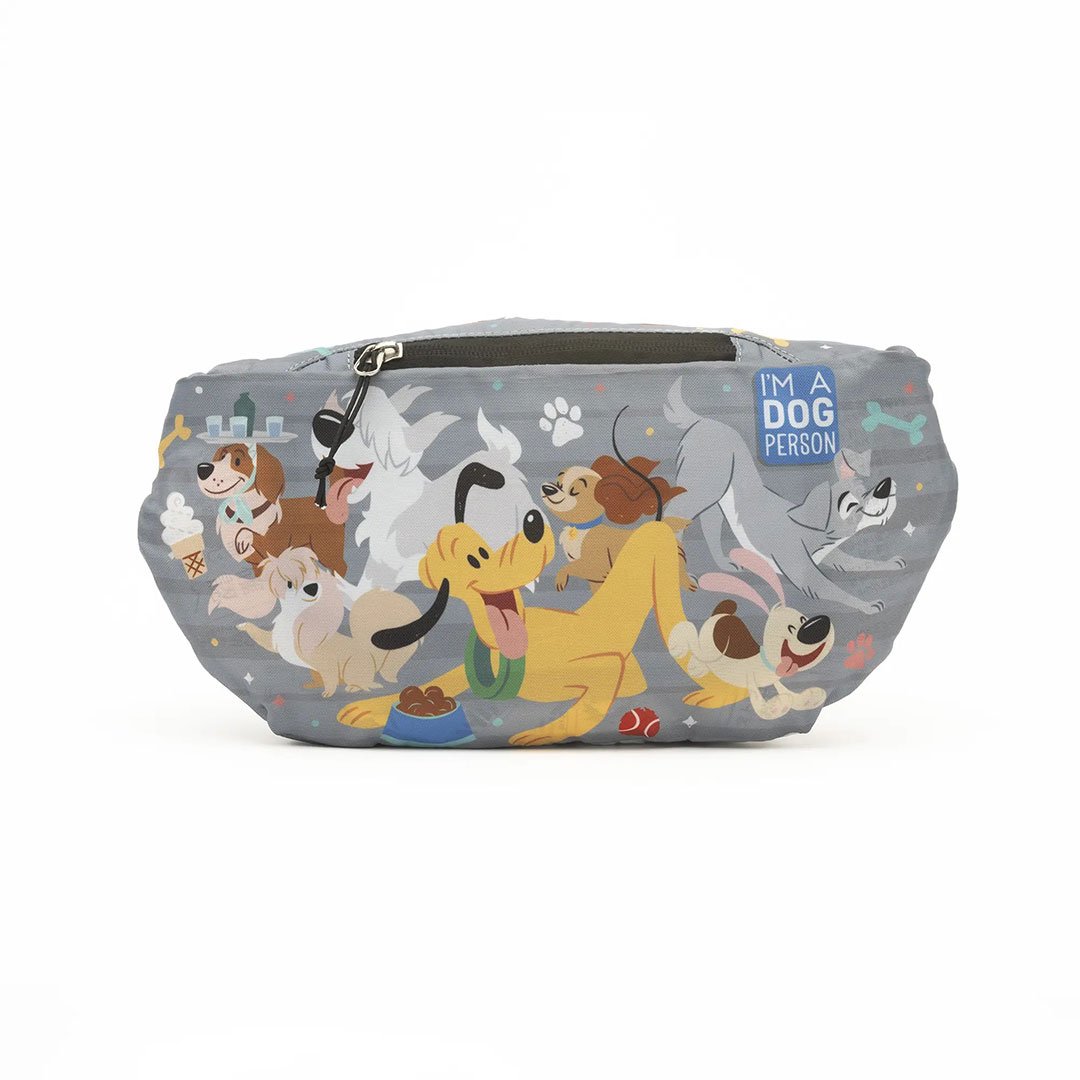 WondaPop Dogs of Disney Packable Hip Pack/Crossbody - Back