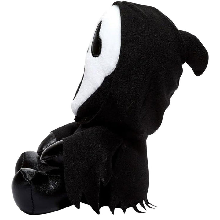 Kidrobot Scream 8" Ghost Face Phunny Plush Toy - left profile