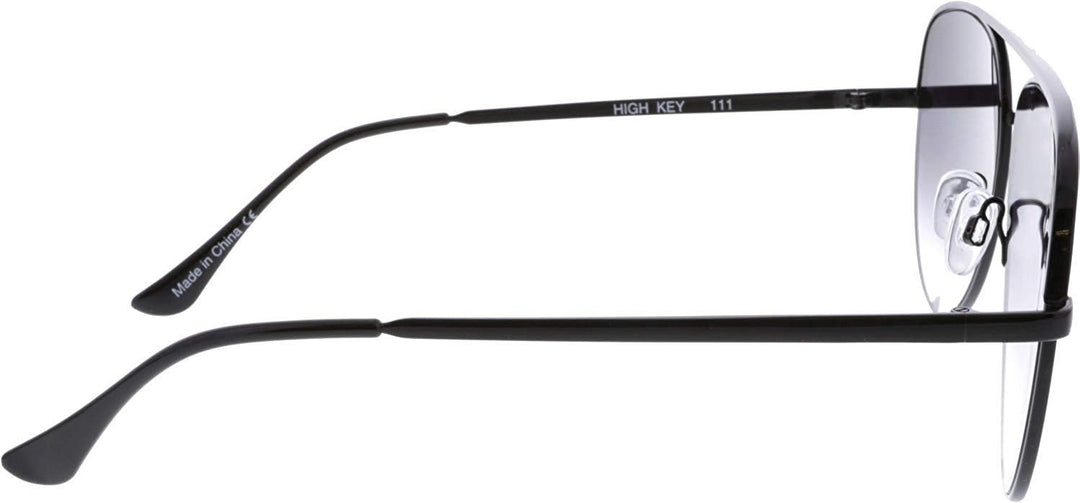 Quay Australia Unisex High Key Wire Frame Aviator Sunglasses